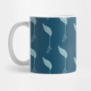 Pattern with sprouts Mug